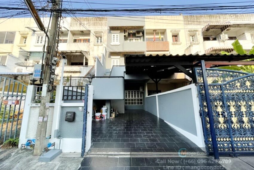 Townhouse Ratchada Sutthisan area for rent_02
